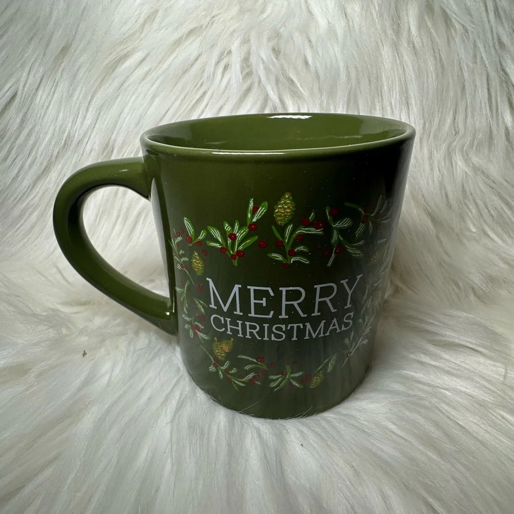 Threshold Green Merry Christmas Mug - Picture 2 of 4